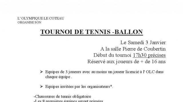 tennis ballon